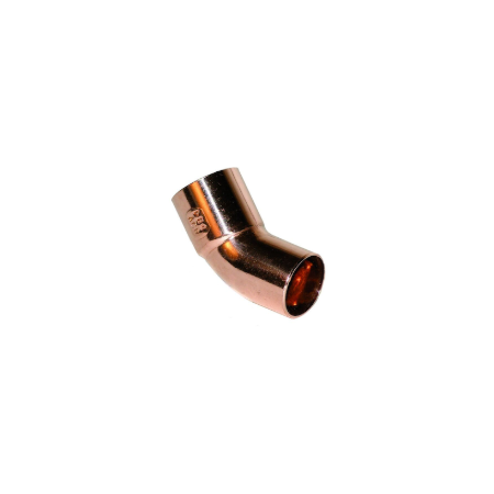 CURVA DE COBRE 45º M-H 2-5/8"