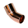 CURVA DE COBRE 45º M-H 2-5/8"