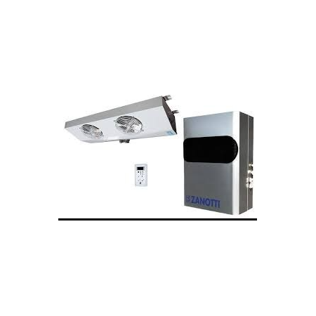 EQUIPO FRIGORIFICO PARTIDO SPLIT BGS320DB13XX ZANOTTI, PARA CÁMARA FRIGORÍFICA DE CONGELACIÓN 23 M3 A -20ºC 400V
