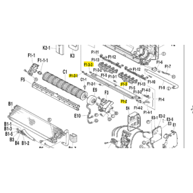 Kit lamas horizontal superior e inferior unidad interior split DAIKIN ATXS35DVMB