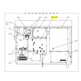 Placa inverter exterior MITSUBISHI ELECTRIC modelo PURY-P400YHM-A-BS