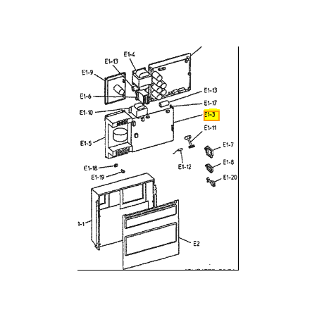 Placa control unidad exterior DAIKIN RSXYP5L7W1 1593738