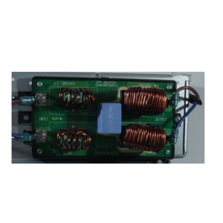Placa electrónica sub filtro de ruido unidad exterior LG modelo UU48W U32 ( AUUW486D2 )
