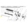 LAMA HORIZONTAL INTERIOR MITSUBISHI MSZ-HR25VFK-E7