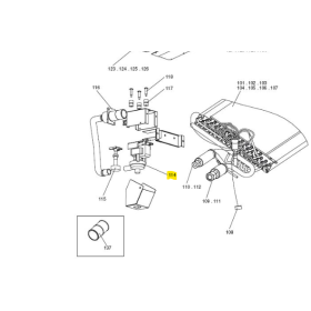 Bomba drenaje interior MITSUBISHI ELECTRIC PEAD-M71JA.UK S70E50355