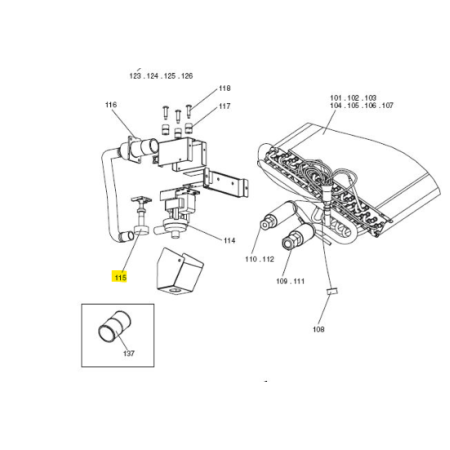 BOYA UNIDAD INTERIOR MITSUBISHI ELECTRIC PEAD-M71JA.UK R61012541