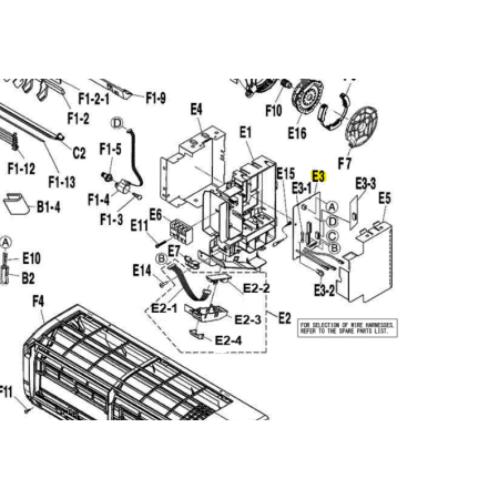 PLACA CONTROL UNIDAD INTERIOR DAIKIN FTXF25B5V1B 5037728