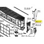 Motor lama split interior DAIKIN modeloFTXG50LV1BW 1797554