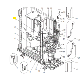 MOTOR VENTILADOR UNIDAD EXTERIOR PUHZ-FRP71VHA2  R01E72221 289757