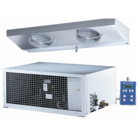 EQUIPO PARTIDO RIVACOLD STL006G011RSI GAS R449A PARA CAMARA FRIGORIFICA Tª NEGATIVA