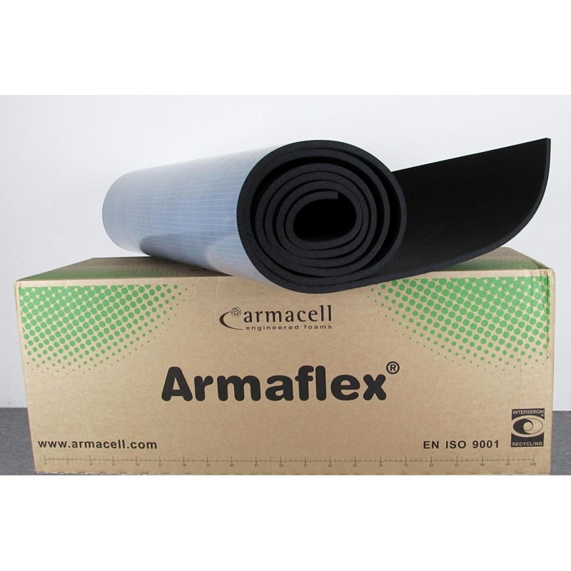 Esterilla aislante autoadhesiva 13 mm, 8 m²//cartón Armacell OneFlex
