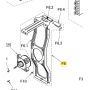 SOPORTE MOTOR UNIDAD EXTERIOR DAIKIN RXF35C5V1B 5016221