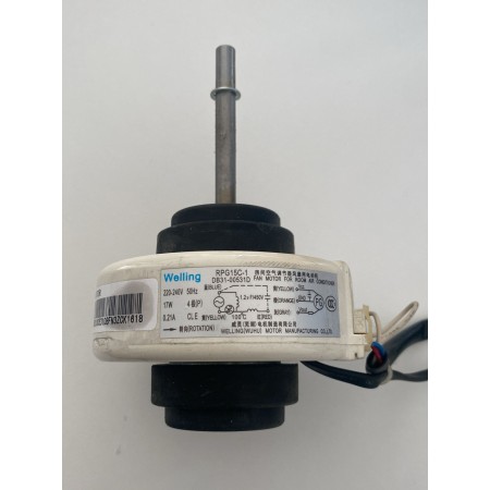 T539- MOTOR VENTILADOR UNIDAD INTERIOR SAMSUNG AQV12PSAN RPG15C-1  DB31-00531D