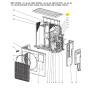 Tapa superior exterior MITSUBISHI ELECTRIC modelo MXZ-4E72VA-E2 E22819297 473543