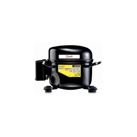Compresor Danfoss Secop HMK55AA 1/8 CV CILINDRADA: 5.6 CM3 MONOFASICO 220/240V 50HZ R600 REFRIGERACION DOMESTICA.