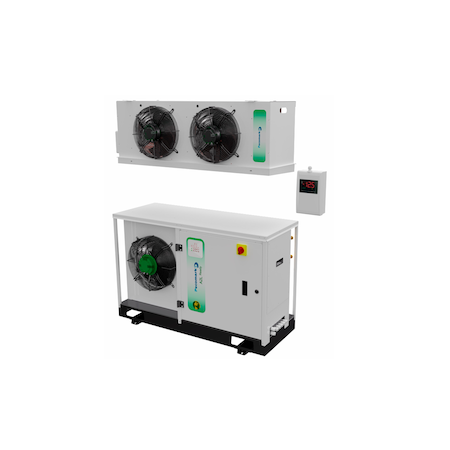 MONOBLOCK SPLIT R454C TRIFÁSICO, ALTA/MEDIA Tº MSA034-A2L 400V, 50Hz. CV: 1.5 CAPAPACIDAD UNOS 18.7 M³ A 0ºC