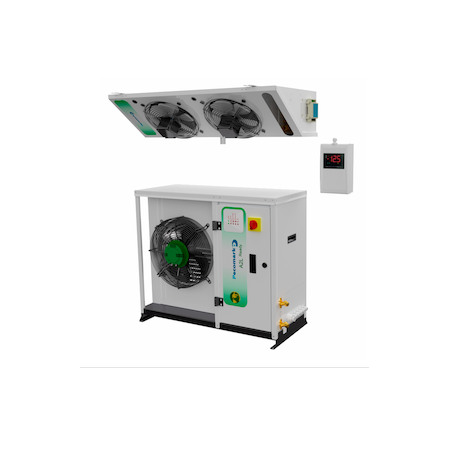 MONOBLOCK SPLIT R454C MONOFÁSICO, BAJA Tº MSB016-A2L 230V, 50Hz. CV: 1+3/4.  CAPACIDAD UNOS 10.6 M³ A -20ºC