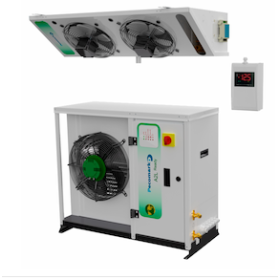 MONOBLOCK SPLIT R454C MONOFÁSICO, BAJA Tº MSB024-A2L 230V, 50Hz. CV: 2+1/2.  CAPACIDAD UNOS 21.3 M³ A -20ºC