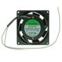 MINIVENTILADOR AXIAL SUNON. DIMENSIONES: 80X80X25 R.P.M: 2.550 POT.W: 12 CAUDAL M3/H: 28