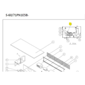 Placa electrónica control unidad interior PANASONIC S-71PN1E5B
