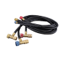 Juego de mangueras con válvulas de acceso anti-fugas 5/16" SAE BD-303-516