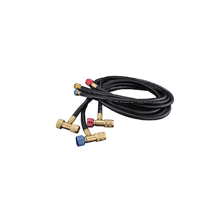 Juego de mangueras con válvulas de acceso anti-fugas 5/16" SAE BD-303-516