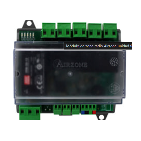 Módulo de zona radio Airzone unidad fancoil individual 3 velocidades AZDI6MCFANR