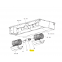 Motor ventilador unidad interior MITSUBISHI ELECTRIC PEAD-SP100JA.UK 302217 S70E85220