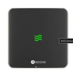 AirQ Sensor Airzone SIN VMC AZAIQSNSOUT Negro