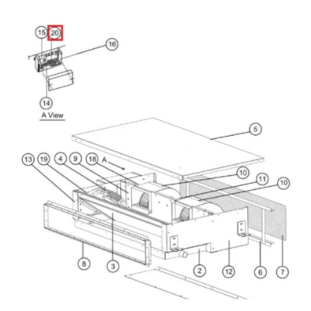 PLACA DE CONTROL INTERIOR PANASONIC CS-F28DD3E5