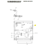 Placa de control unidad interior conductos MITSUBISHI ELECTRIC PEAD-M71JA2.UK S70K15310 605957