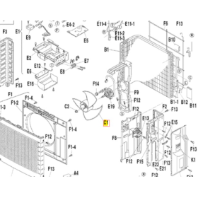 ASPA UNIDAD EXTERIOR DAIKIN 2MXS40BVMB