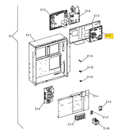PLACA DE CONTROL DAIKIN EWYQ025BAWP 5017372