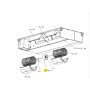 Motor ventilador unidad interior conductos MITSUBISHI ELECTRIC PEAD-M35JA.UK S70E60220