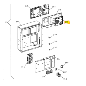 PLACA DE CONTROL DAIKIN EWAQ064BAWP 5017372