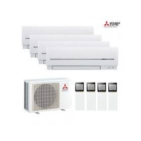AIRE ACONDICIONADO MITSUBISHI ELECTRIC 4x1 MXZ-4F83VF + 1UD MSZ-AY25VGK + 3UD MSZ-AY35VGK
