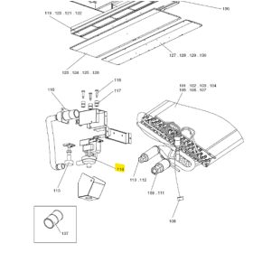 BOMBA UNIDAD INTERIOR MITSUBISHI ELECTRIC PEAD-RP60JAQR1.UK S70E50355