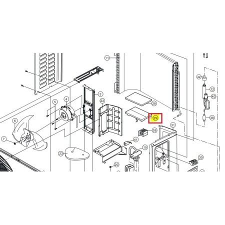 Placa electrónica unidad exterior PANASONIC CU-KE35TKE
