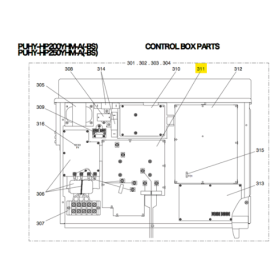 Placa inverter compresor unidad exterior MITSUBISHI ELECTRIC PUHY-HP200YHM-A R61039280 208648