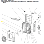 Motor ventilador exterior MITSUBISHI ELECTRIC modelo MUZ-HJ60VA-E2