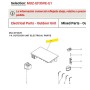 Placa inverter P.C BOARD exterior MITSUBISHI ELECTRIC modelo MUZ-EF35VE/E1