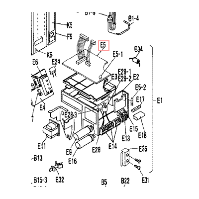 Placa electronica de control unidad exterior DAIKIN 3MX68HV1NB