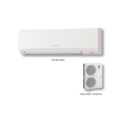 Aire acondicionado MITSUBISHI ELECTRIC HPKZS-M100VKAL ZUBADAN 230V-50HZ 8600 FRIG/H 9632 KCAL/H 