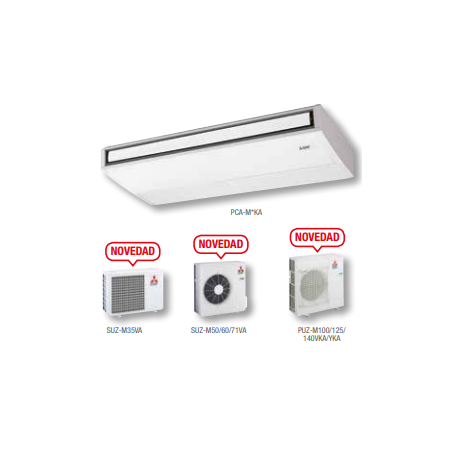AIRE ACONDICIONADO MITSUBISHI ELECTRIC SERIE STANDARD INVERTER TECHO MSPCZ-71VKA 6106 FRIG/H