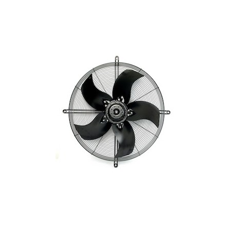 VENTILADOR S&P: HÉLICE:560MM/30º, TENSIÓN 50HZ: III 400. POT.W:1280, CAUDAL M3/H. 12500 "ASPIRANTE".
