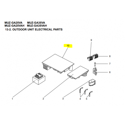 Motor ventilador unidad exterior LG modelo LS-L1262YL