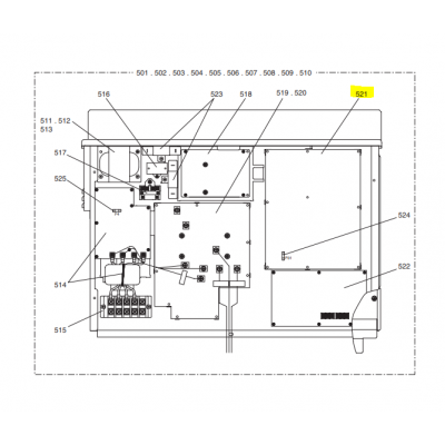 Motor ventilador unidad exterior LG modelo LS-L1262YL