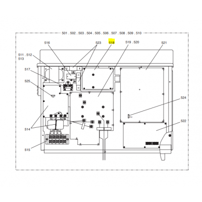 Motor ventilador unidad exterior LG modelo LS-L1262YL