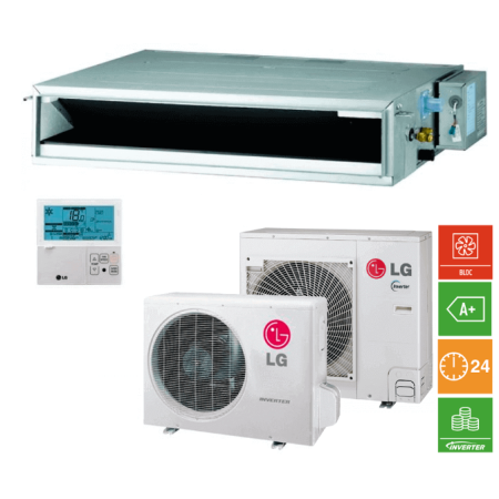 AIRE ACONDICIONADO LG CL18F CONFORT CONDUCTO BAJA SILUETA - 4042 FRIG/H