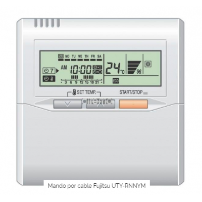 Mando remoto con termosensor Fujitsu UTY-RNNYM ref. 3NGF9006 Ofertas  Comprar Tienda